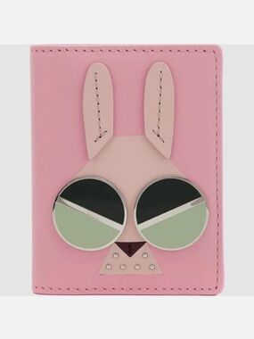 Kate Spade New York Spademals Bunny Money Bifold Card Case NWT